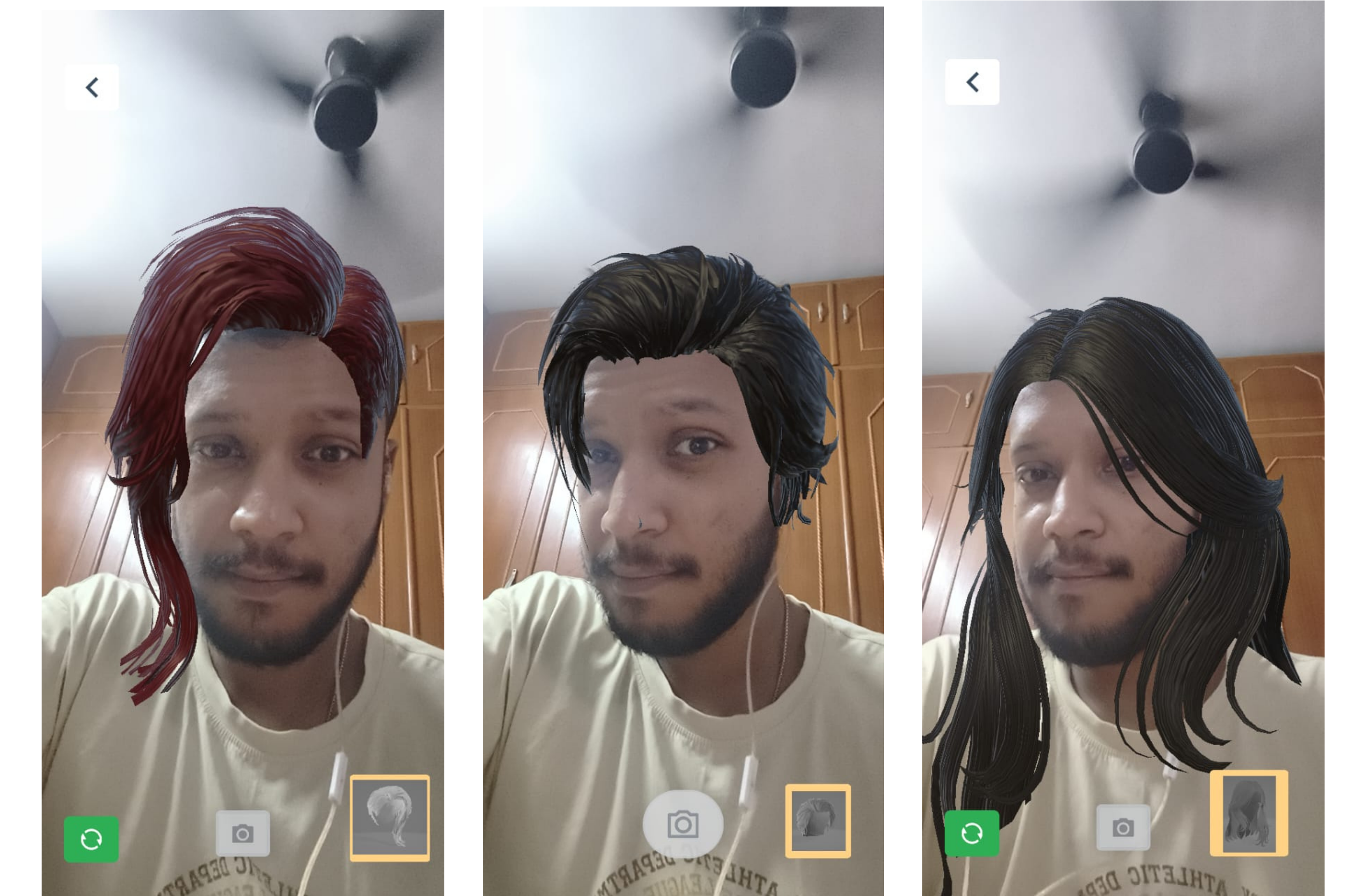 AR Hair Projection System
