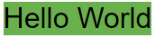 screenshot of changed button color with changed border