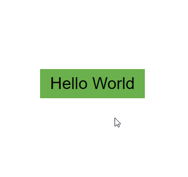 screenshot gif of colour change of button on hover
