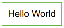 screenshot of same padding applied on all the directions